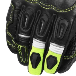 RYNOX STORM EVO 3 GLOVES BLACK HI-VIZ GREEN